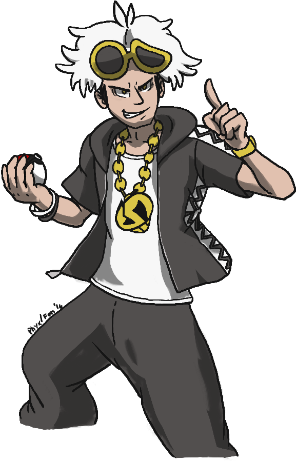 Guzma Png - Cartoon Clipart (700x900), Png Download