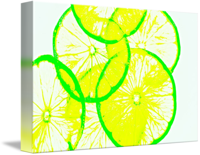 Yellow And Green Background - Sweet Lemon Clipart (650x504), Png Download