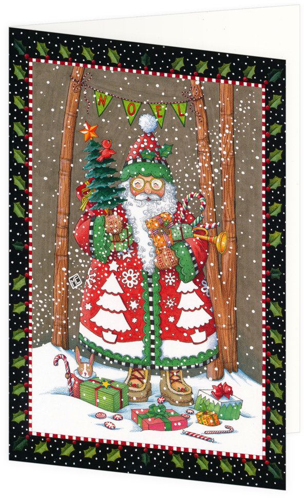 Christmas Cards Clipart (592x969), Png Download