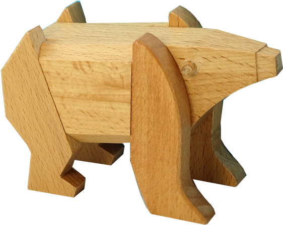 Wwf Polar Bear - Plywood Clipart (600x600), Png Download