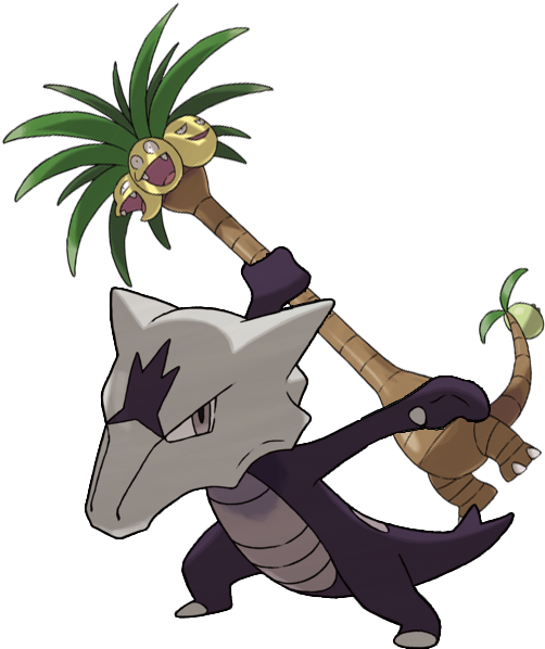 18 Replies 524 Retweets 976 Likes - Alolan Marowak No Background Clipart (600x600), Png Download