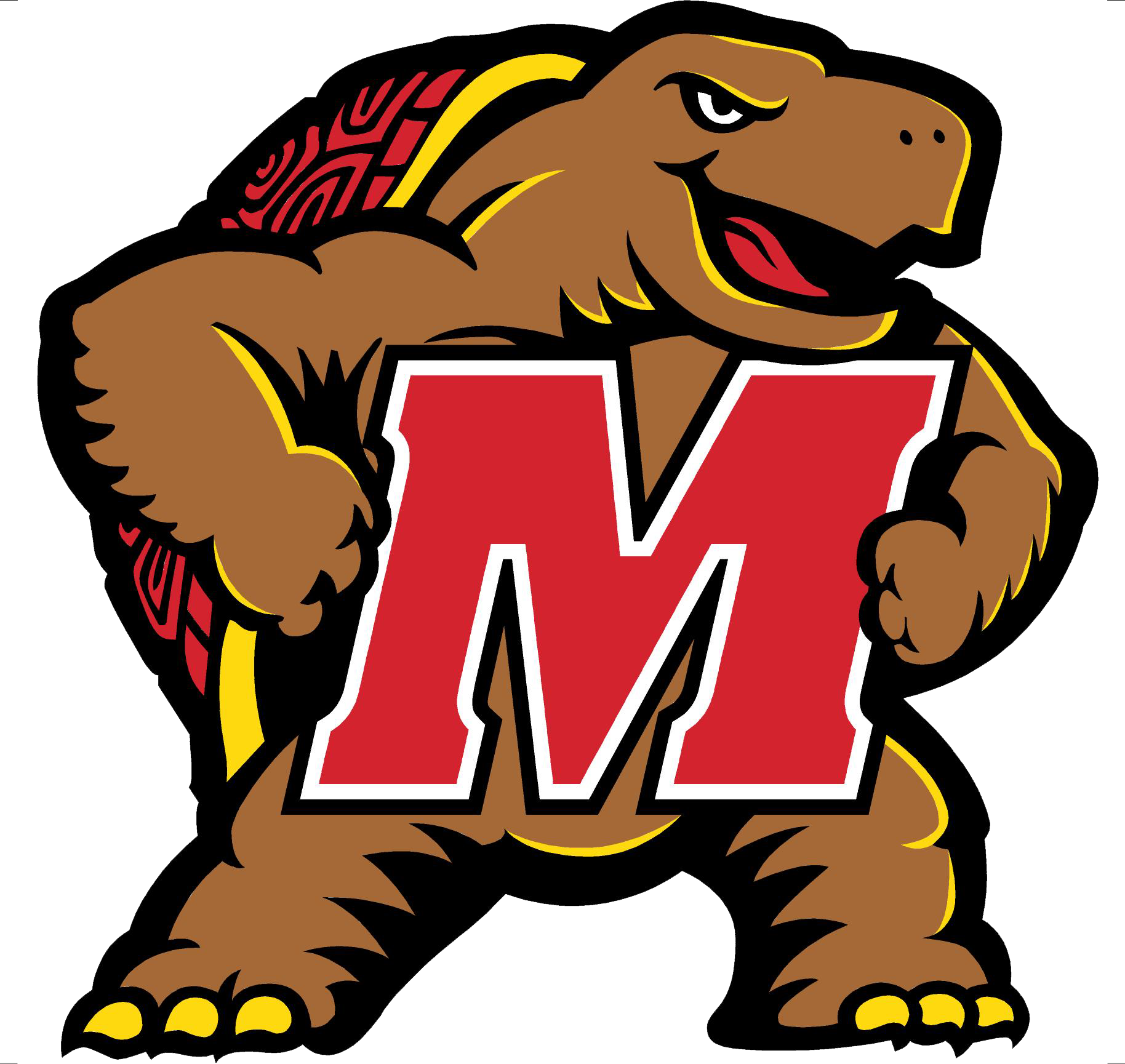 University Of Maryland Chapter Endowment - Mascot University Of Maryland Logo Clipart (1828x1729), Png Download