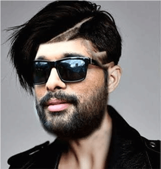 Hair Cuts Of Arjun Rampal Gents Hair Styles Hair Cuts - Allu Arjun Hair  Style Png Clipart - Large Size Png Image - PikPng