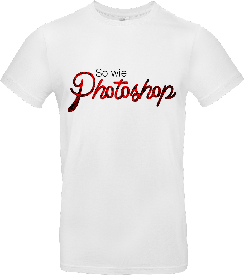 So Wie Photoshop T-shirt B&c Exact Clipart (1044x1044), Png Download