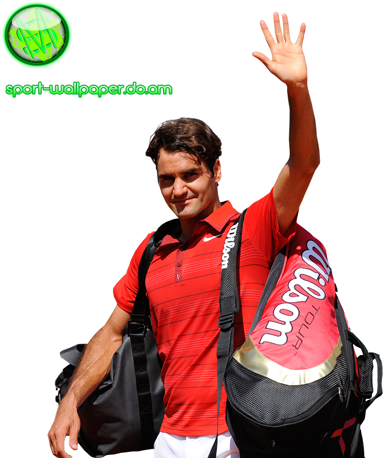 Roger Federer French Open 2011 Clipart (812x900), Png Download