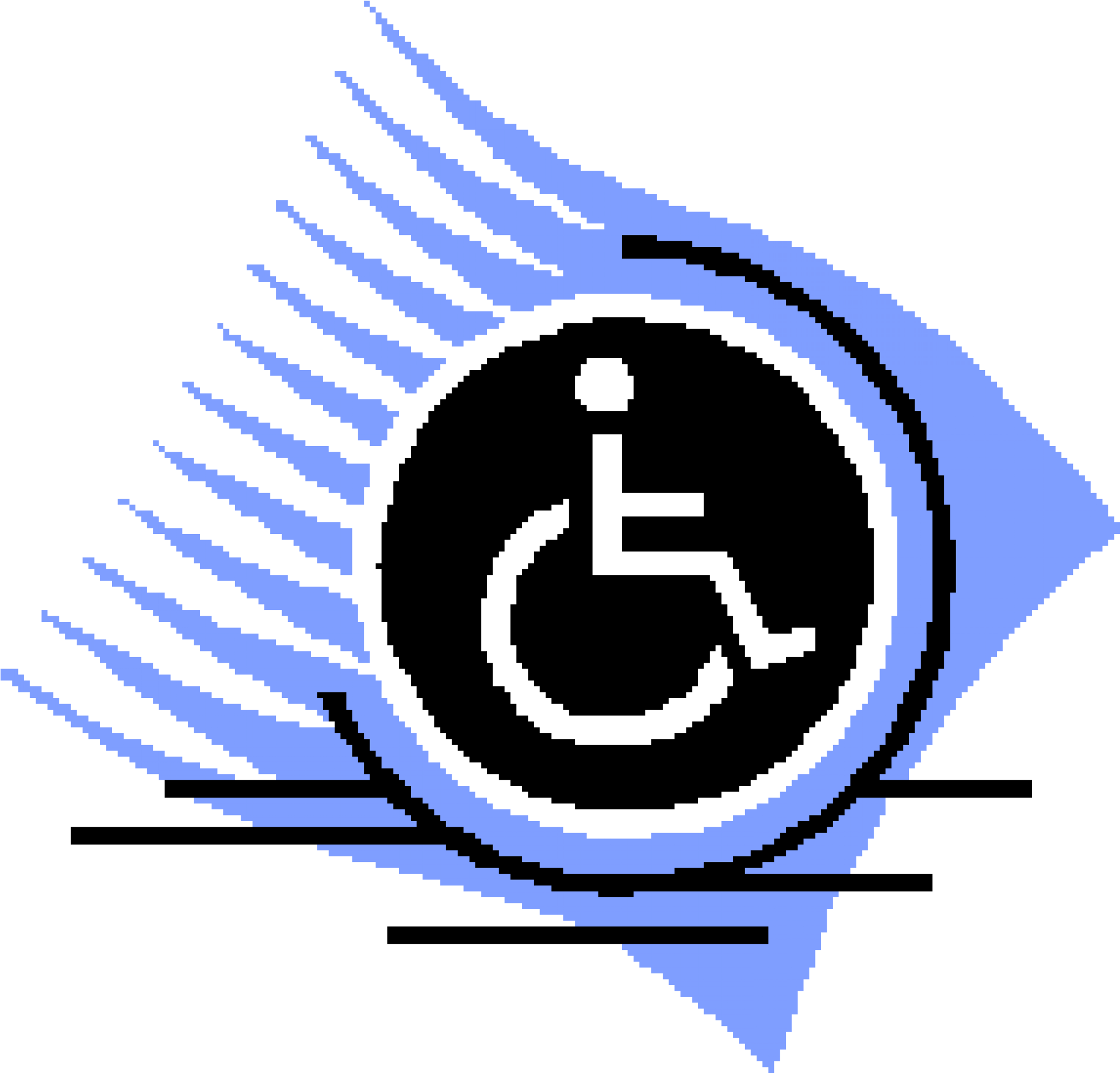 Cropped W Chair - Disability Clipart (2000x1926), Png Download