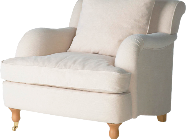 Armchair Png Transparent Images - Comfy Chair Png Clipart (640x480), Png Download