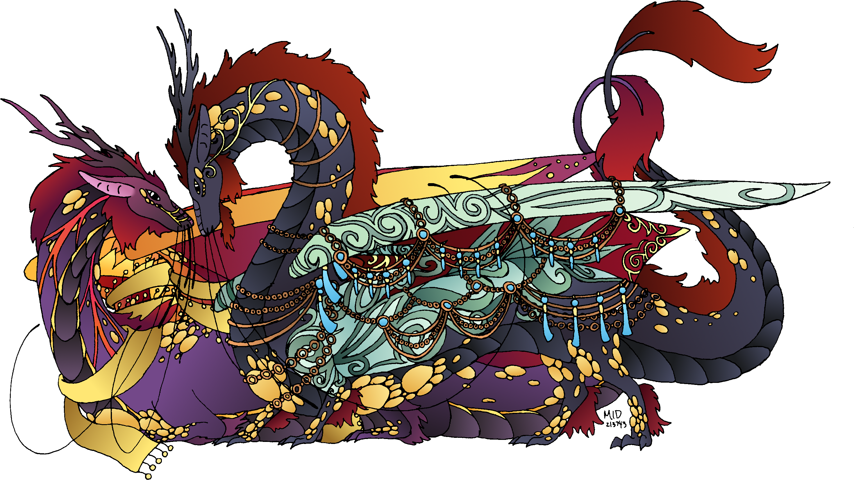 [closed] Arcanart Mar - Illustration Clipart (3030x1787), Png Download