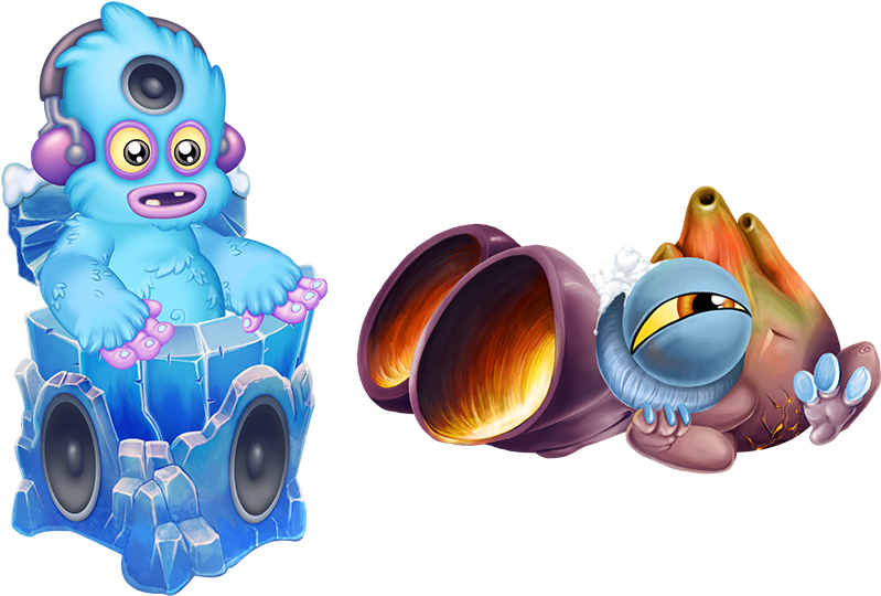 My Singing Monsters Png - Cartoon Clipart (799x540), Png Download
