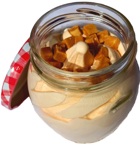 Parfait Caramel - Sundae Clipart (592x582), Png Download