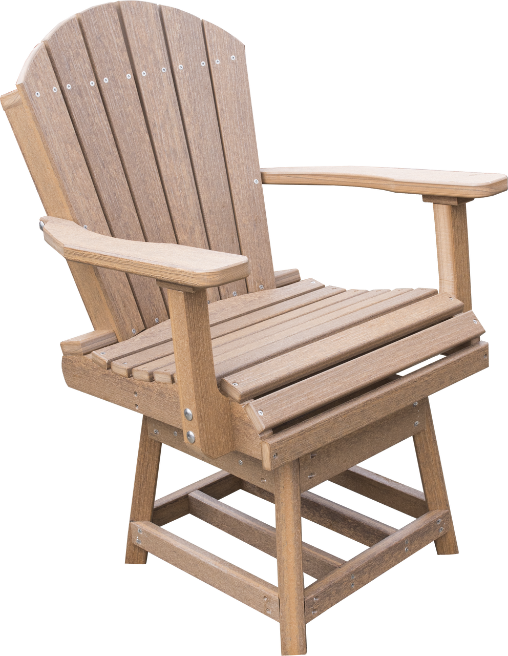 Adirondack Swivel Dining Chair P - Chair Clipart (992x1280), Png Download