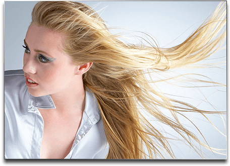 Blonde Lady With Long Blonde Hair - Blond Clipart (970x364), Png Download