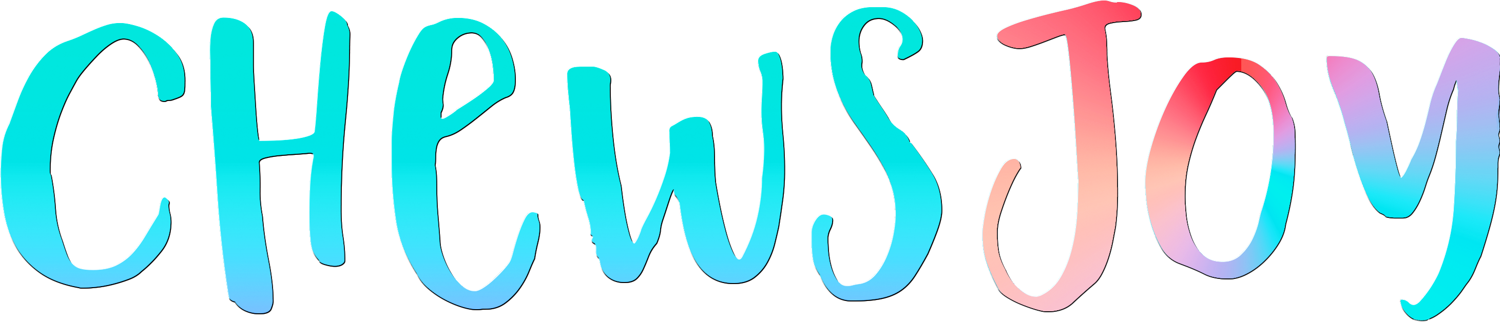 Chewsjoy Clipart (2922x628), Png Download