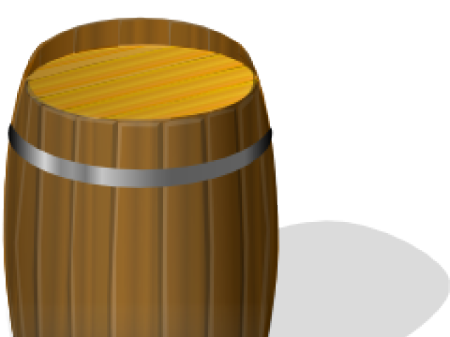 Barrel Clipart Water Drum - Barrel Clip Art - Png Download (640x480), Png Download
