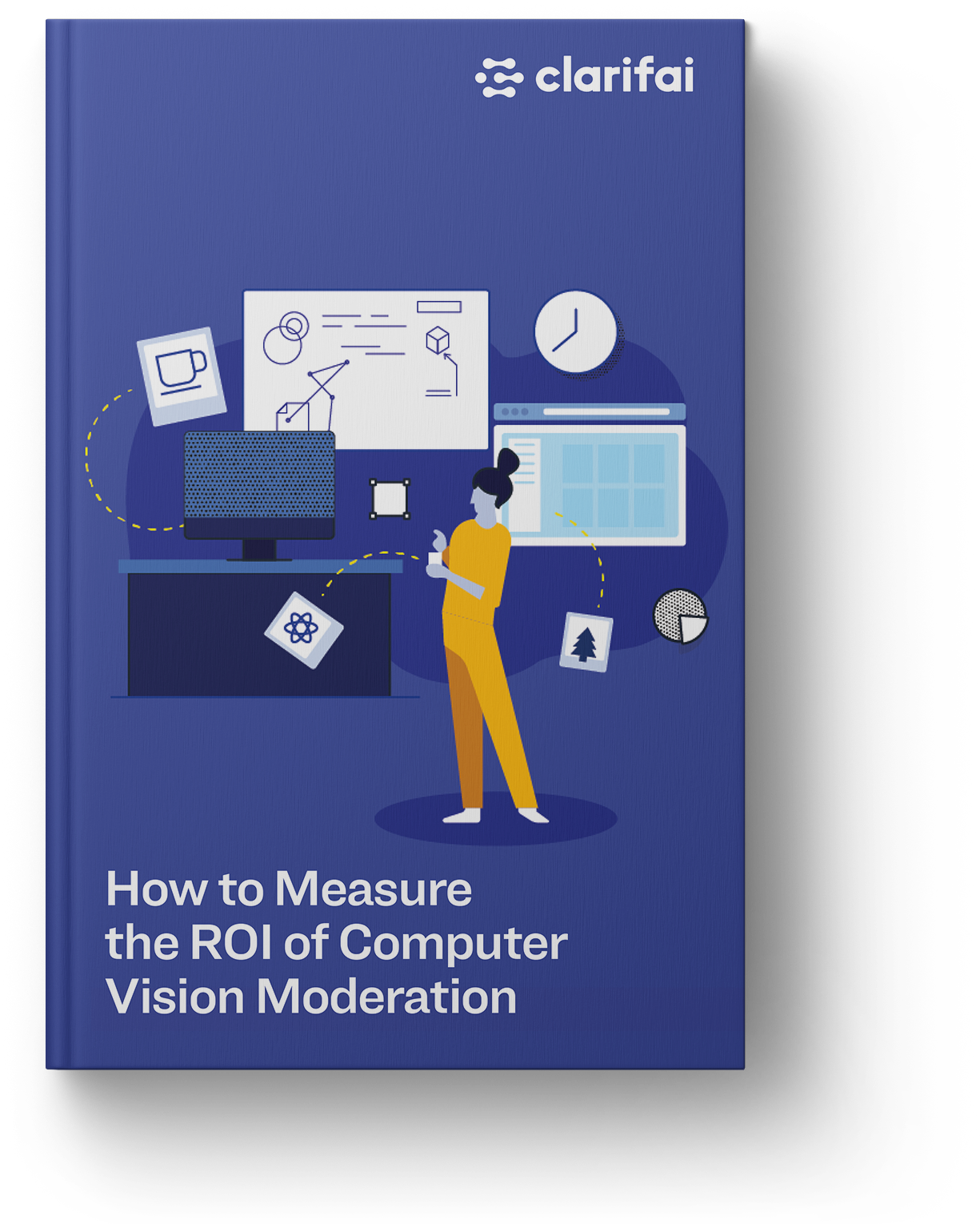 Cover Roi Ebook Mockup - Illustration Clipart (1500x1750), Png Download