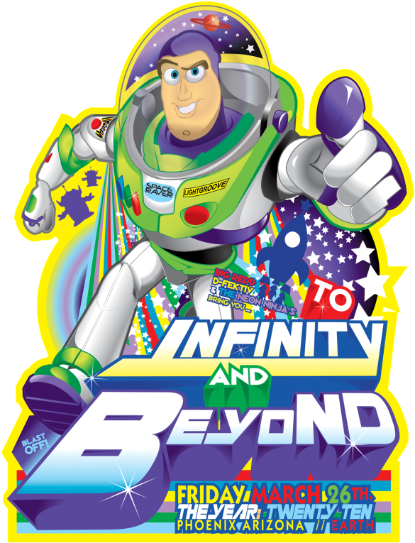 Exactly One Year Ago, Almost To The Day I Was Learning - Infinity And Beyond Clipart (618x800), Png Download
