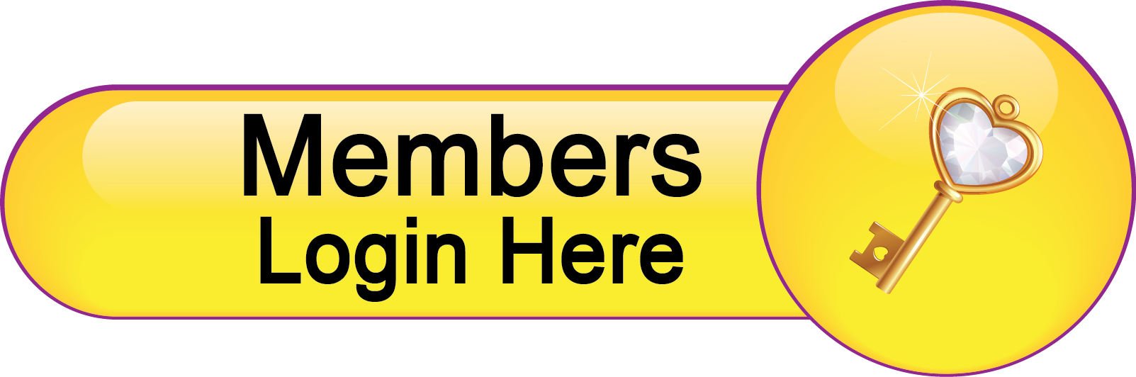 Member Login Button Png - Member Login Button Clipart (1603x532), Png Download