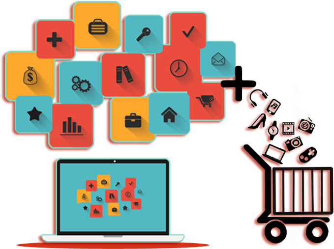 E-commerces Website Clipart (741x549), Png Download