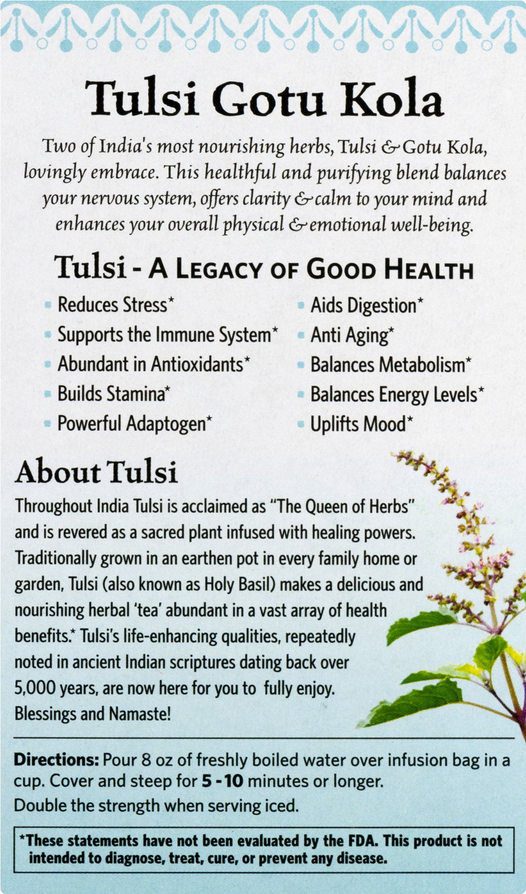 Organic India Tulsi Tummy Tea Clipart (1800x1800), Png Download