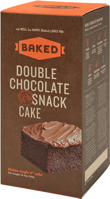 Double Chocolate Snack Cake - Chocolate Clipart (1345x760), Png Download