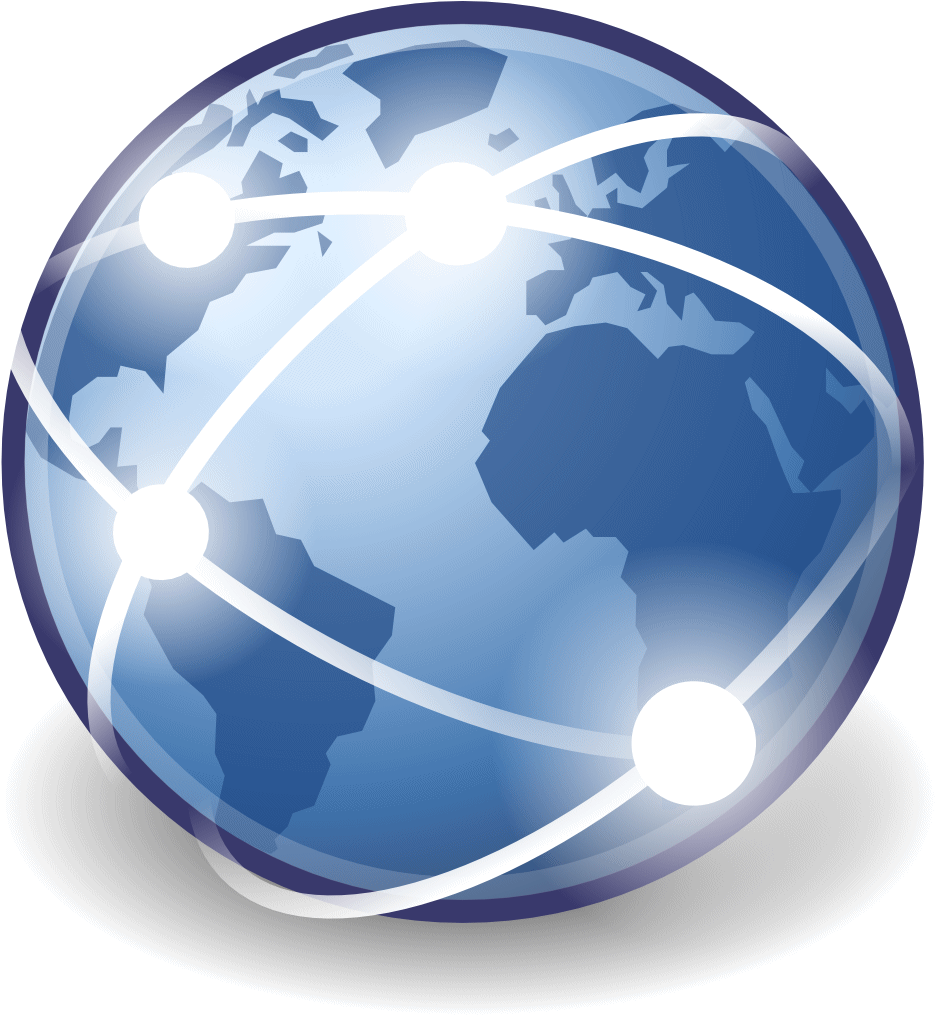 Technology Globe Icon - Internet Clipart - Png Download (1000x1015), Png Download