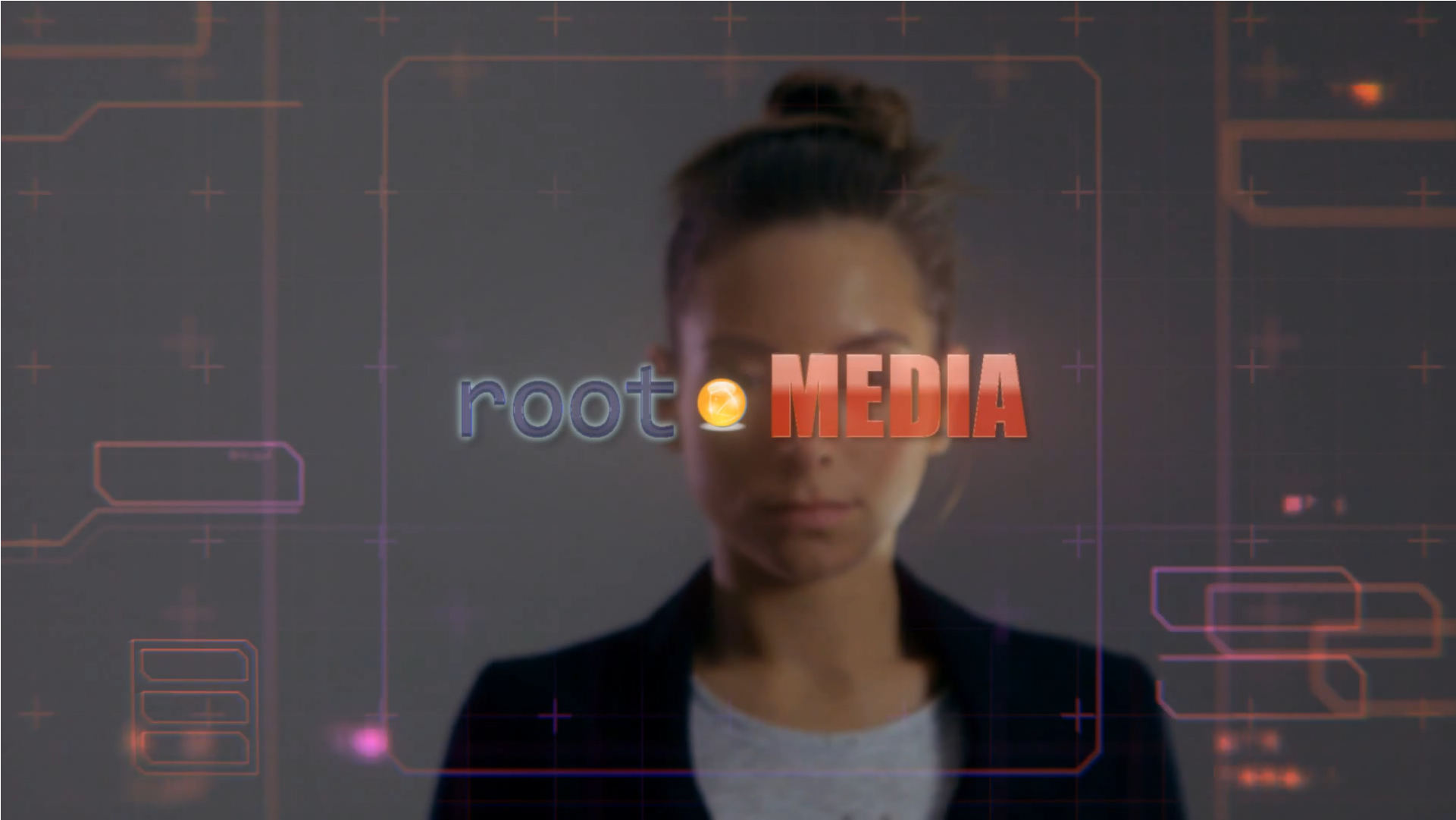 Girl Finger Tap Hologram - Girl Clipart (1920x1920), Png Download