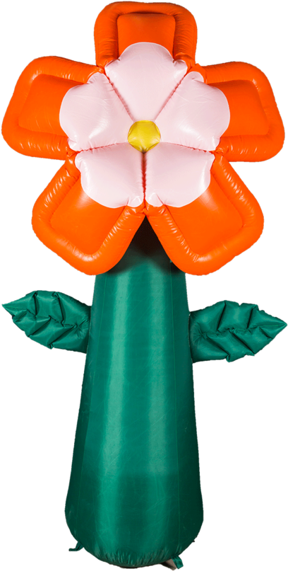 Inflatable Flower Single Stem - Diya Clipart (1000x1000), Png Download