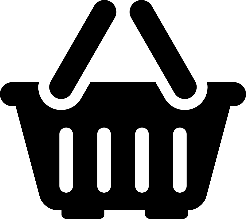 Empty Basket Png - Shopping Basket Svg Clipart (980x872), Png Download