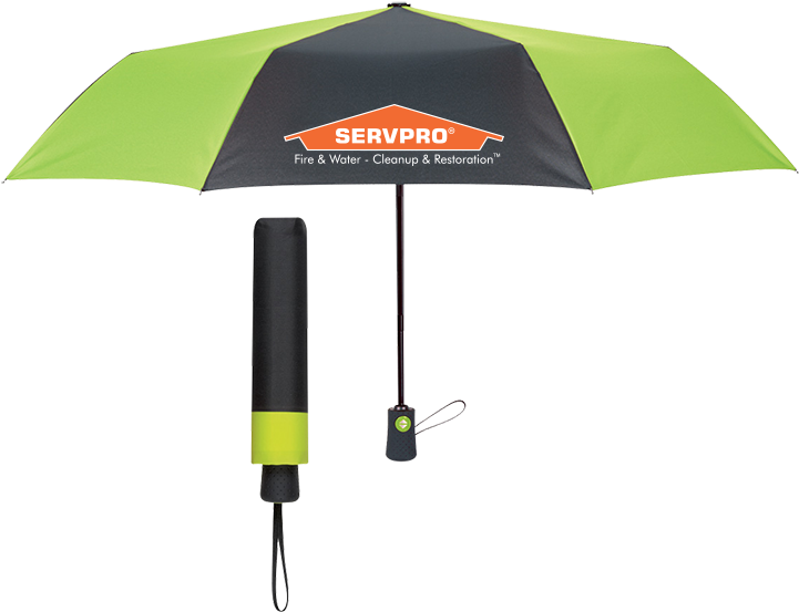 Servpro® Arc Folding Umbrella - Servpro Clipart (771x600), Png Download