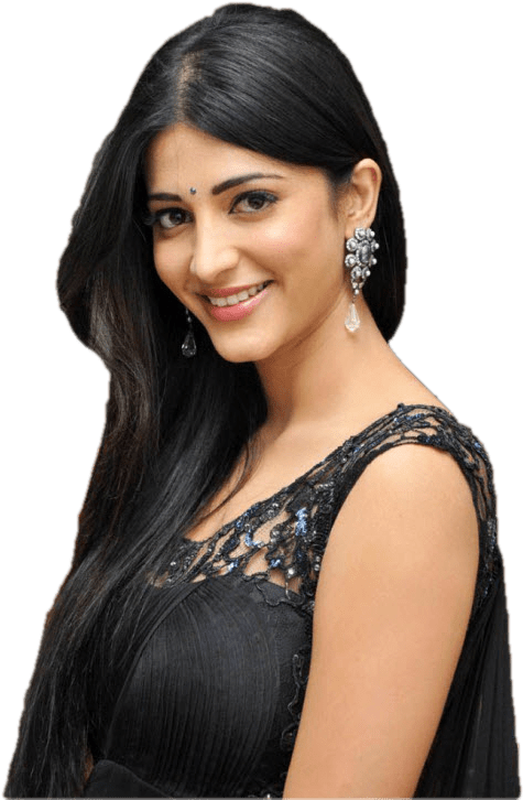 Shruti Haasan Lovely Png Image - Telugu Heroine Shruti Hassan Clipart (500x752), Png Download