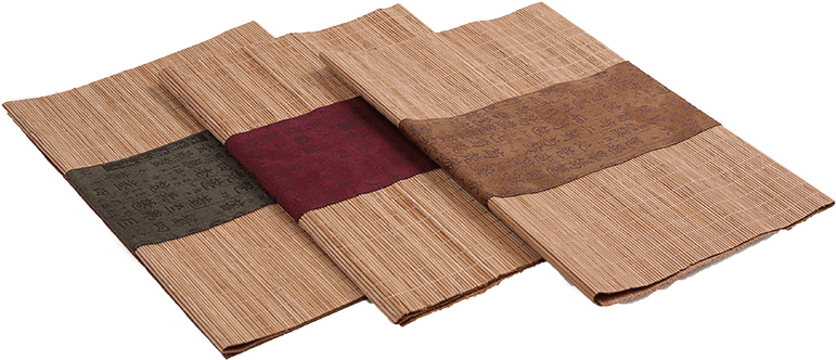 Tea Mat Bamboo Mat Cotton Cloth Table Retro Zen Cloth - Plywood Clipart (800x800), Png Download