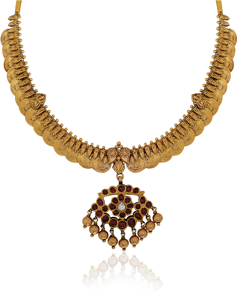 Drawing Ornaments Neck Chain - Necklace Clipart (1000x1000), Png Download