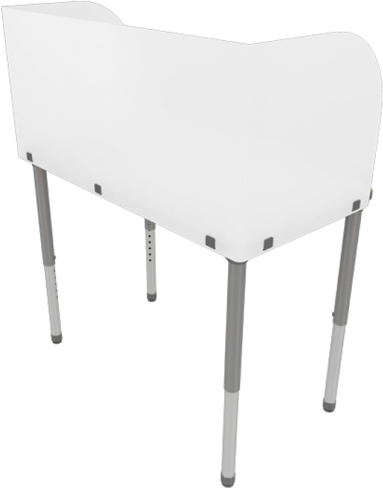 Shape Student Desk - Chair Clipart (768x768), Png Download