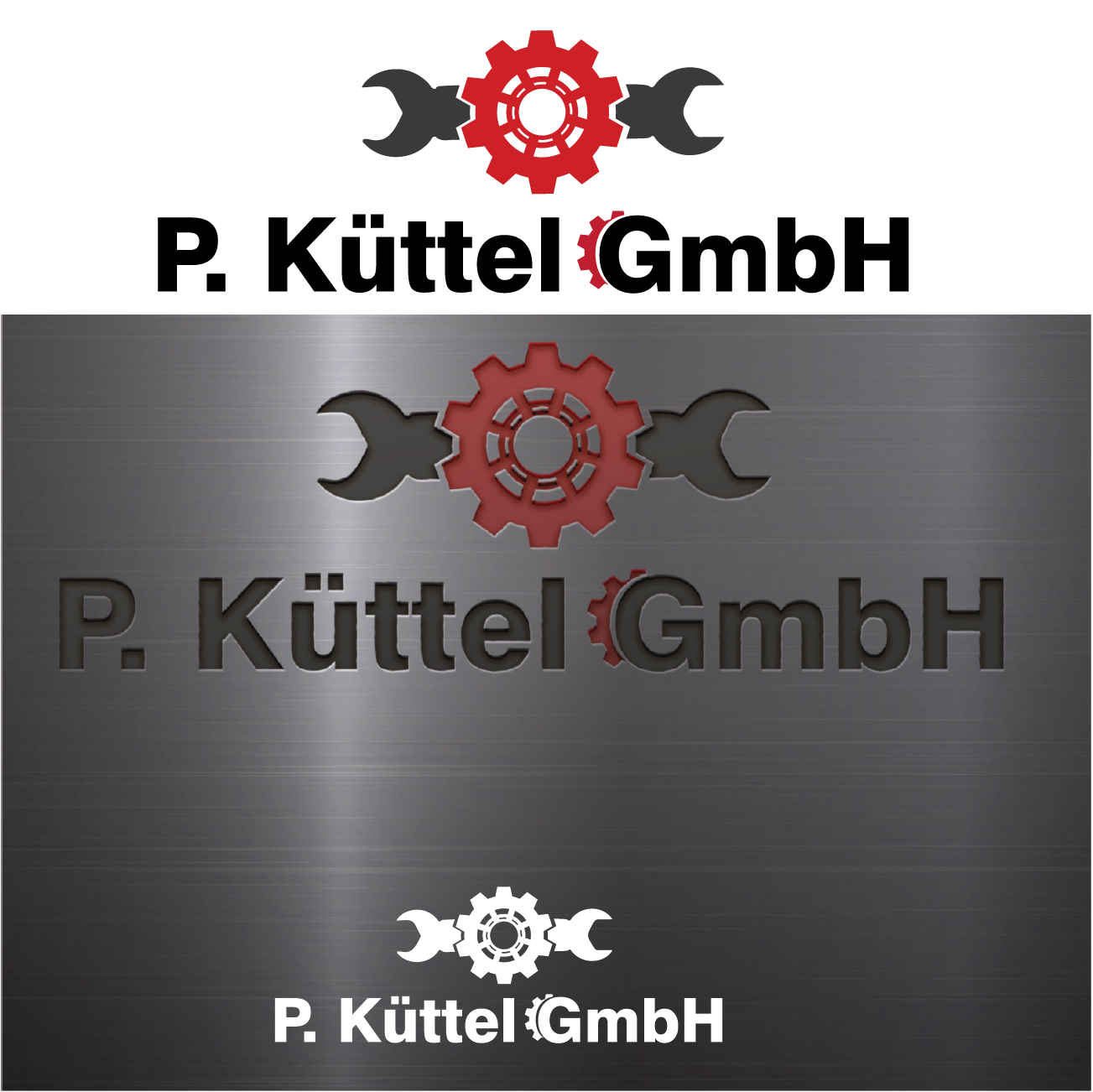 Logo Design By Devil 22 For Küttel Gmbh - Elektro Clipart (1303x1302), Png Download