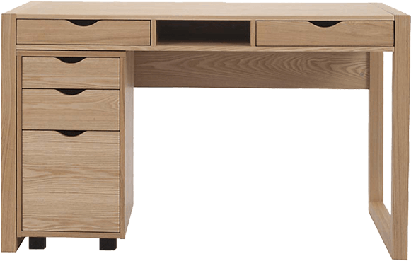 Modern Study Table With Multiple Smart Storage - Modern Study Table Clipart (800x400), Png Download