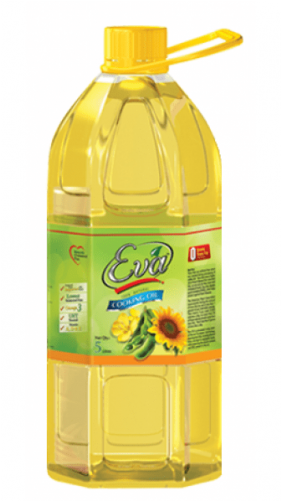 Eva Cooking Oil 5ltr Clipart (1000x500), Png Download