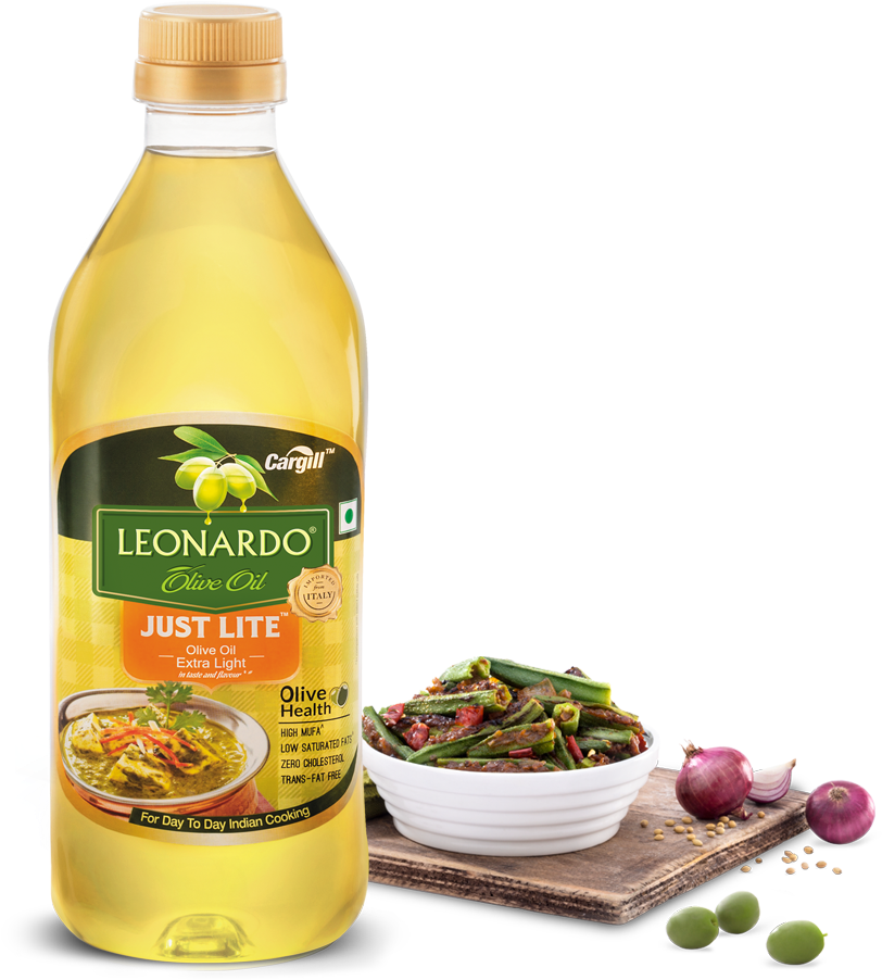 Just Lite - Bottle - Leonardo Pomace Olive Oil Clipart (997x919), Png Download