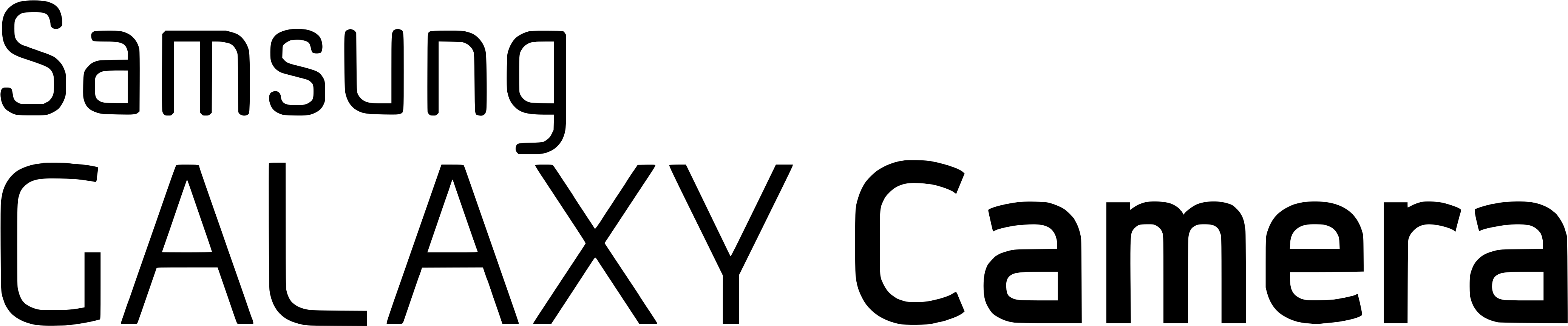 Samsung Galaxy Camera Logo Clipart (4216x923), Png Download