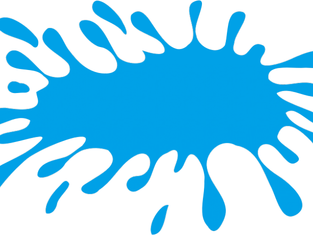 Light Blue Free On Dumielauxepices Net - Blue Slime Splat Clipart (640x480), Png Download