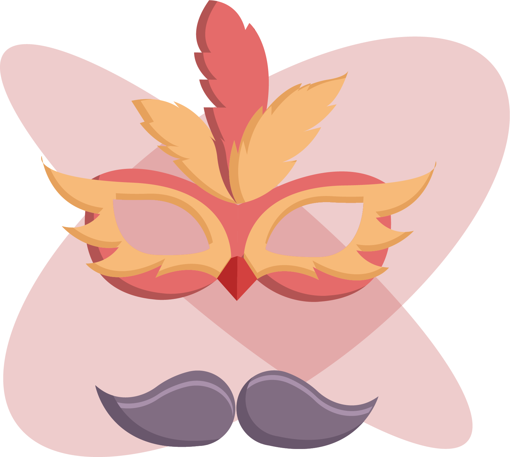 Cartoon, Drawing, Gift, Pink, Wing Png Image With Transparent - Illustration Clipart (1653x1483), Png Download