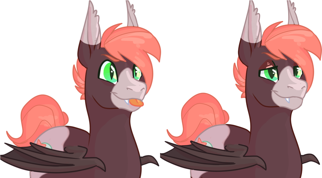 Cosmichorse, Bat Pony, Icon, Male, Oc, Oc - Cartoon Clipart (1280x691), Png Download