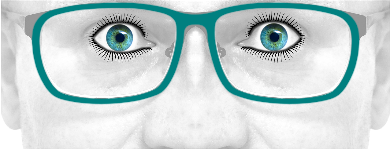 Glasses Eyes See Photo Montage Png Image - Очки Анимация Clipart (1280x854), Png Download