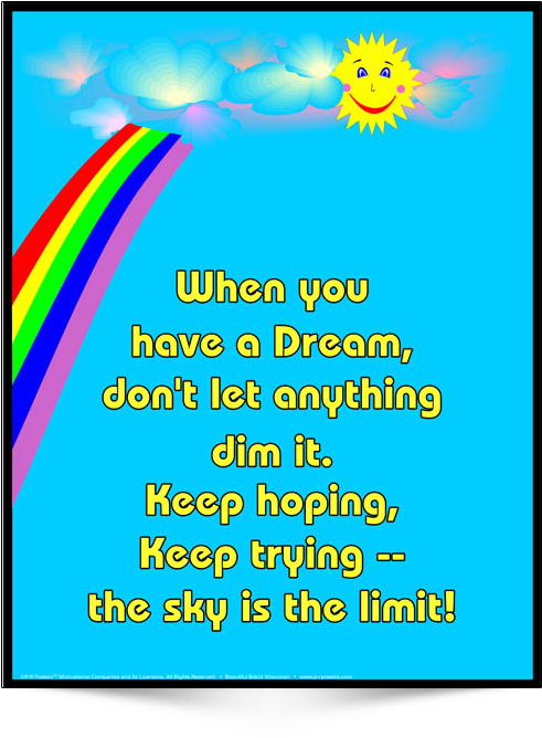 When You Have A Dream - Graphic Design Clipart (650x670), Png Download