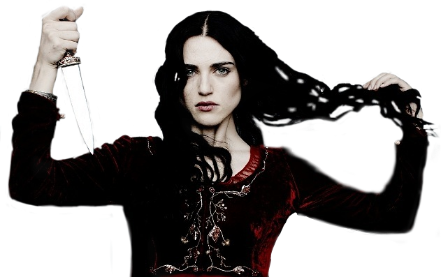 #morgana #katiemcgrath #morganapendragon #merlin - Katie Mcgrath Transparent Png Clipart (631x397), Png Download