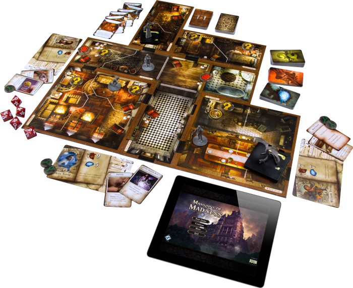 Mad20 Full-layout - Mansions Of Madness 2nd Edition Tiles Clipart (700x571), Png Download