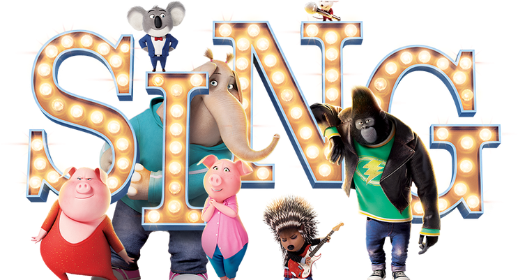 Movie In The Park - Sing Movie Clip Art - Png Download (777x400), Png Download