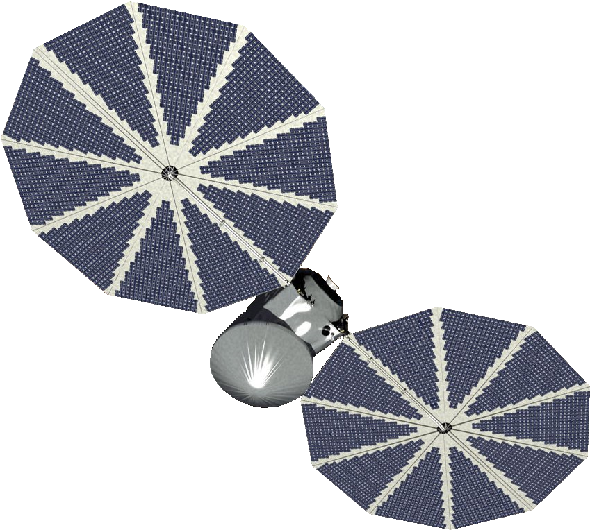 Lucy Spacecraft - Nasa Lucy Spacecraft Clipart (886x792), Png Download