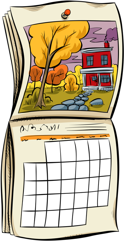 Фотки School Days, Back To School, Weather Seasons, - Almanacka Clipart - Png Download (413x801), Png Download