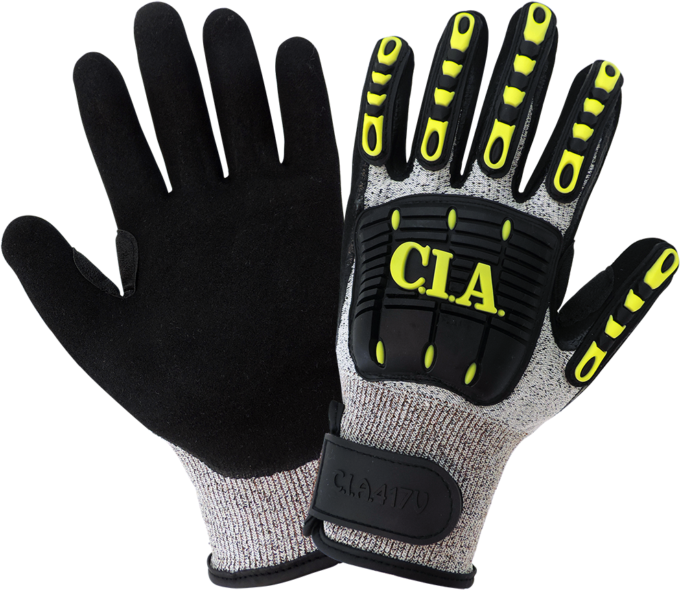 Vise Gripster C - Tpr Gloves Clipart (1000x1000), Png Download