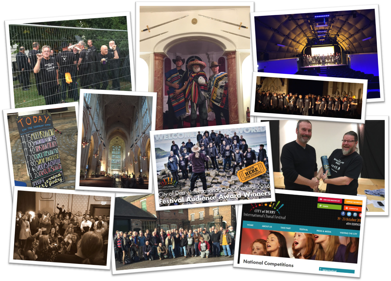 A Suitable Reward For Our Choirmeister - Collage Clipart (1380x995), Png Download